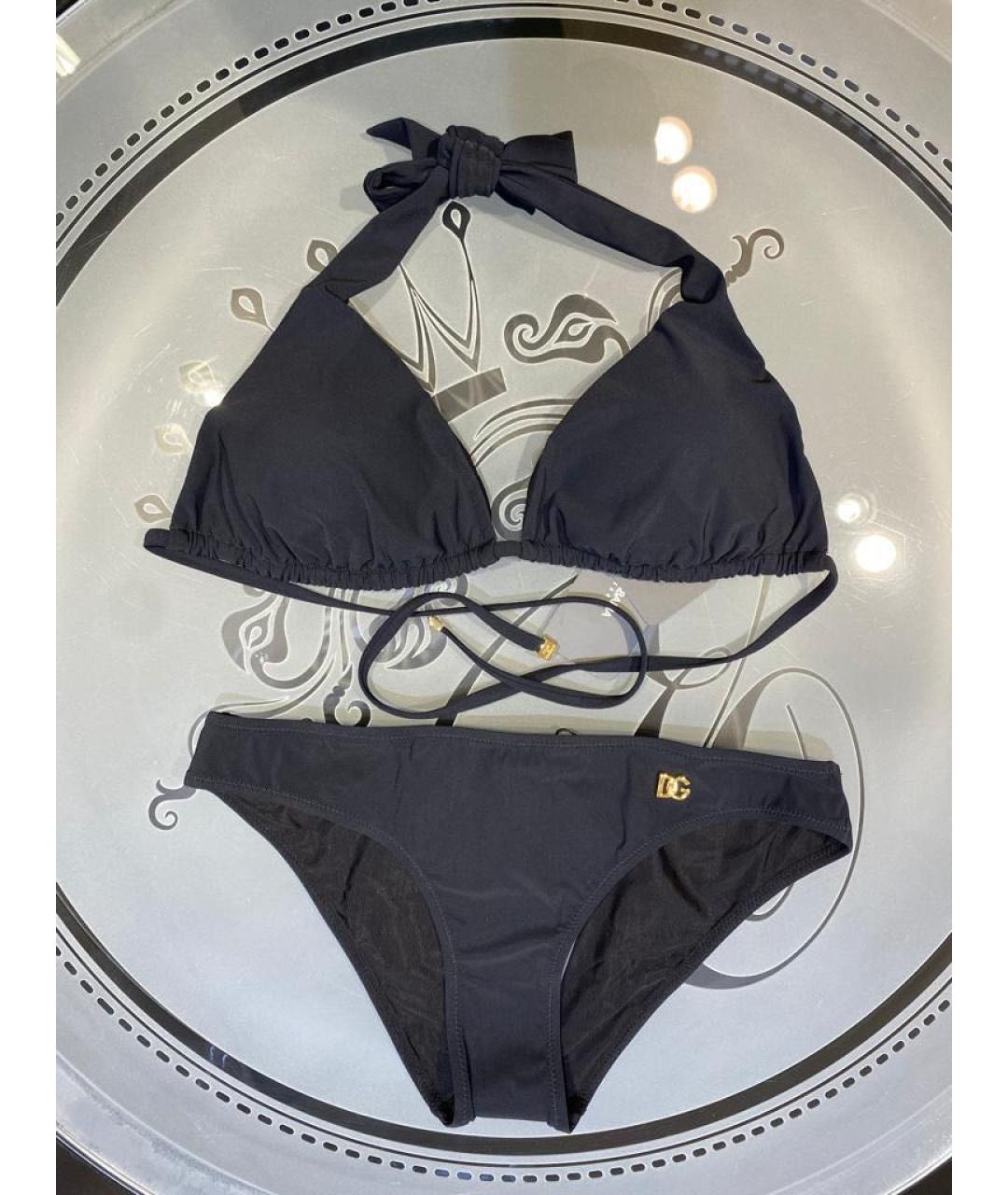 DOLCE&GABBANA Черный купальник, фото 3
