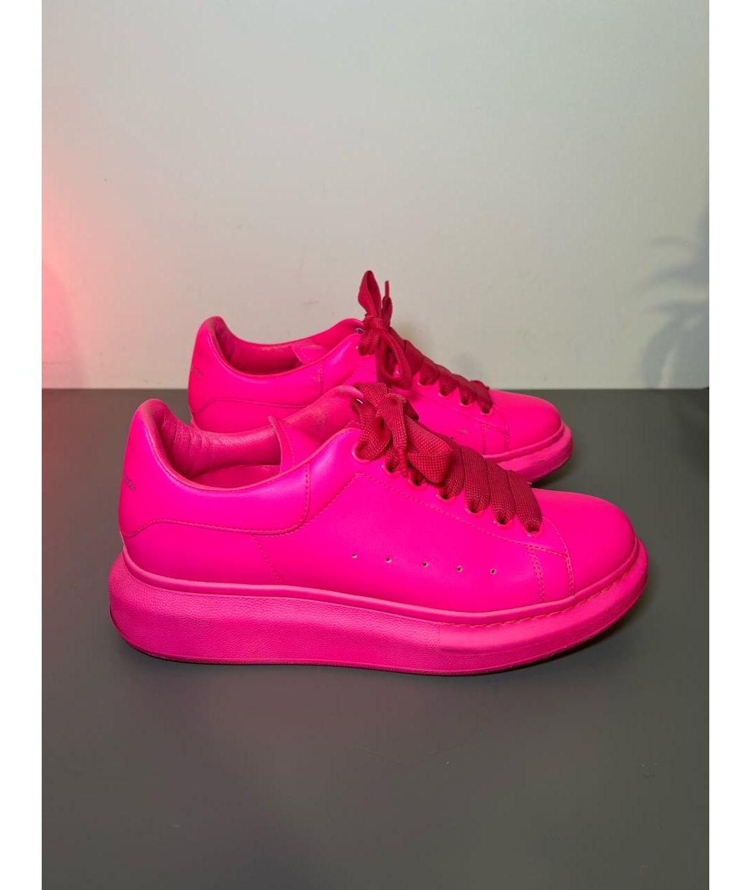 Alexander mcqueen rosa fluo best sale