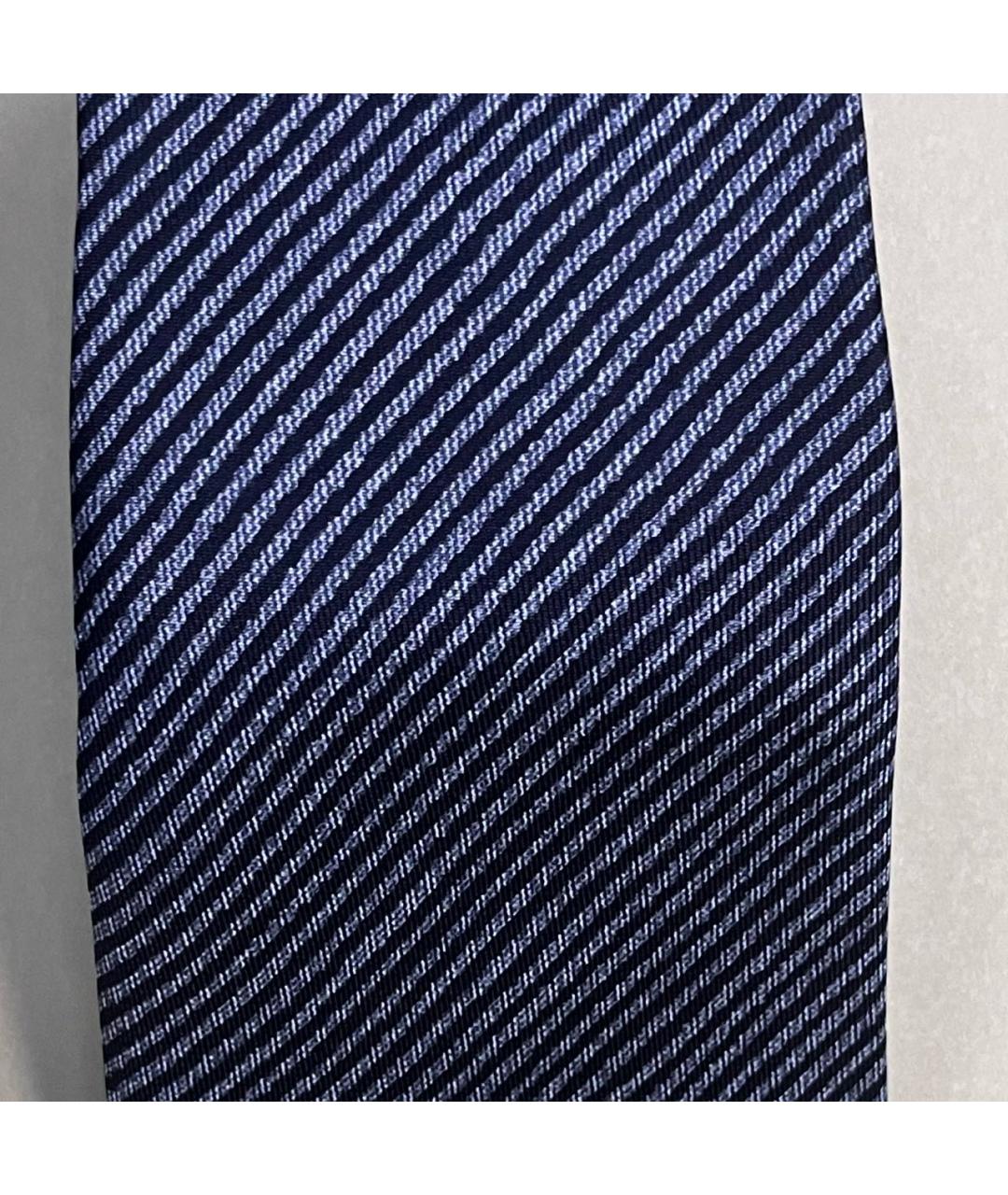 PRADA Синий шелковый галстук, фото 4