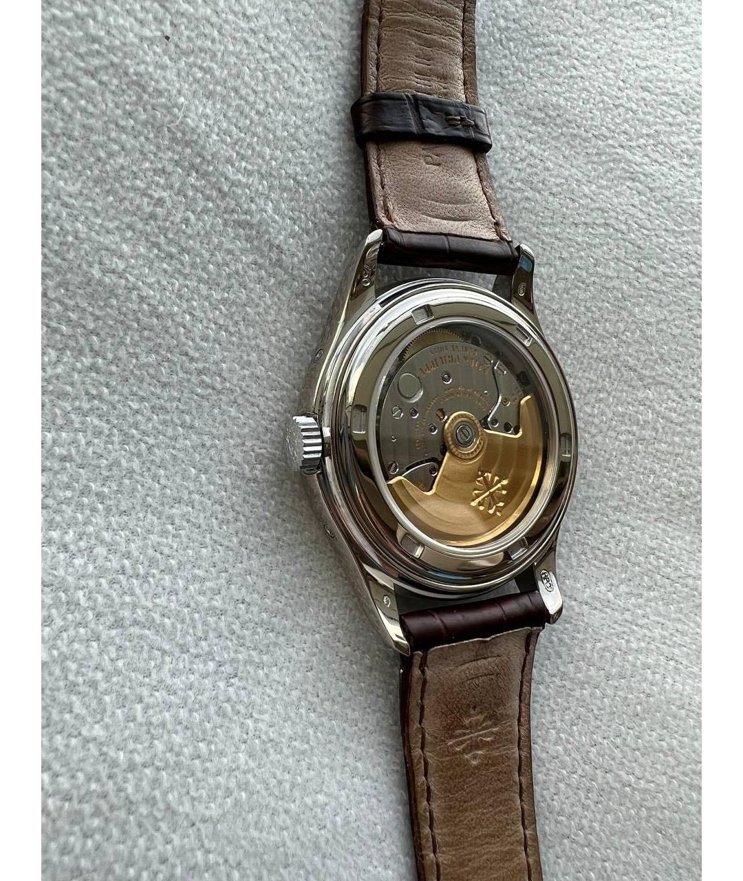 PATEK PHILIPPE Серебряные часы из белого золота, фото 2