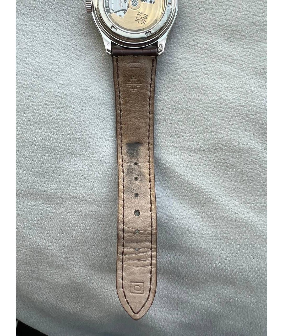 PATEK PHILIPPE Серебряные часы из белого золота, фото 7