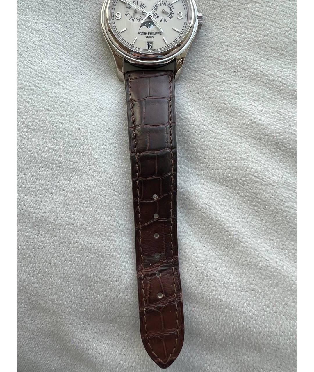 PATEK PHILIPPE Серебряные часы из белого золота, фото 8