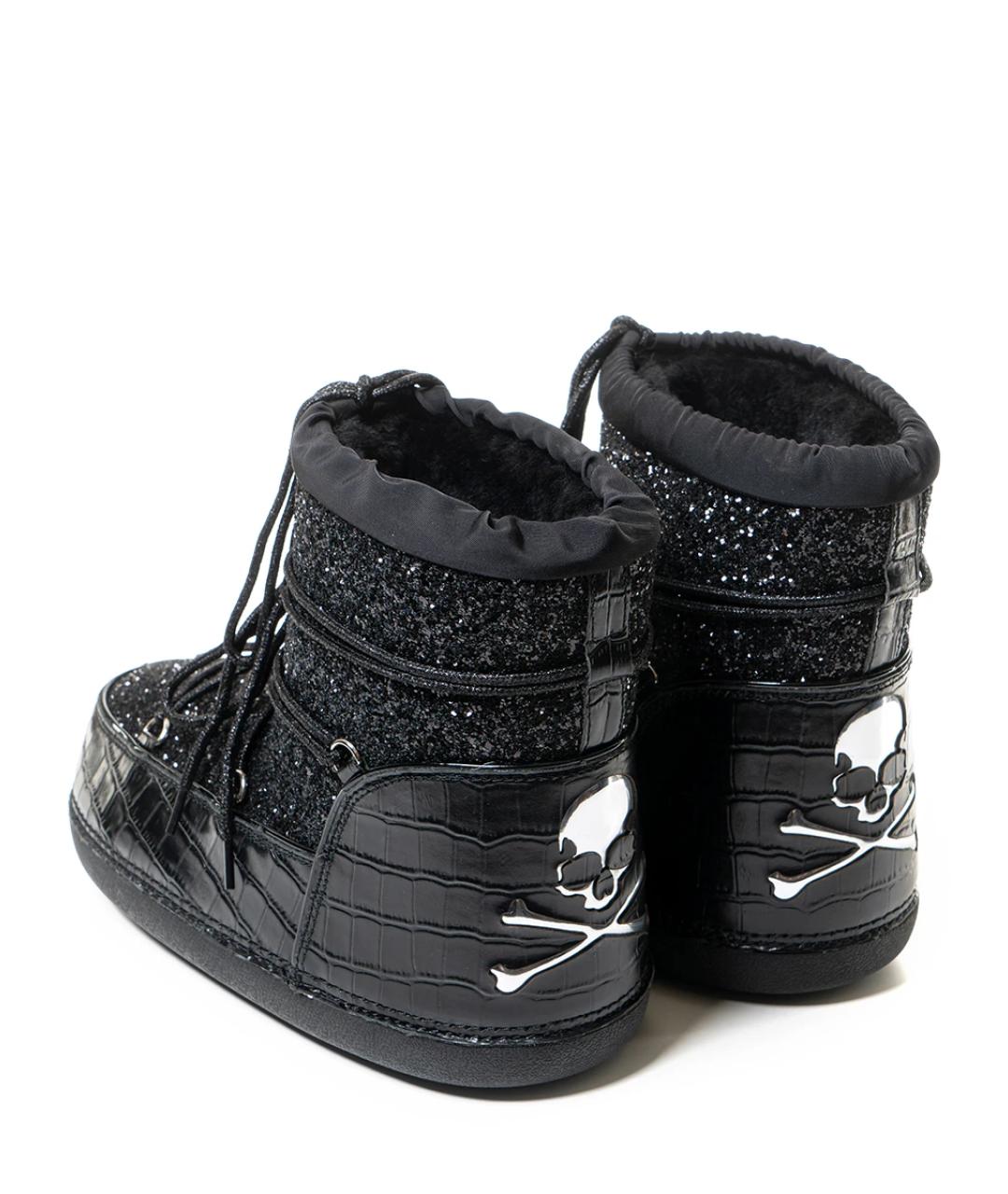 PHILIPP PLEIN Черные ботинки, фото 5
