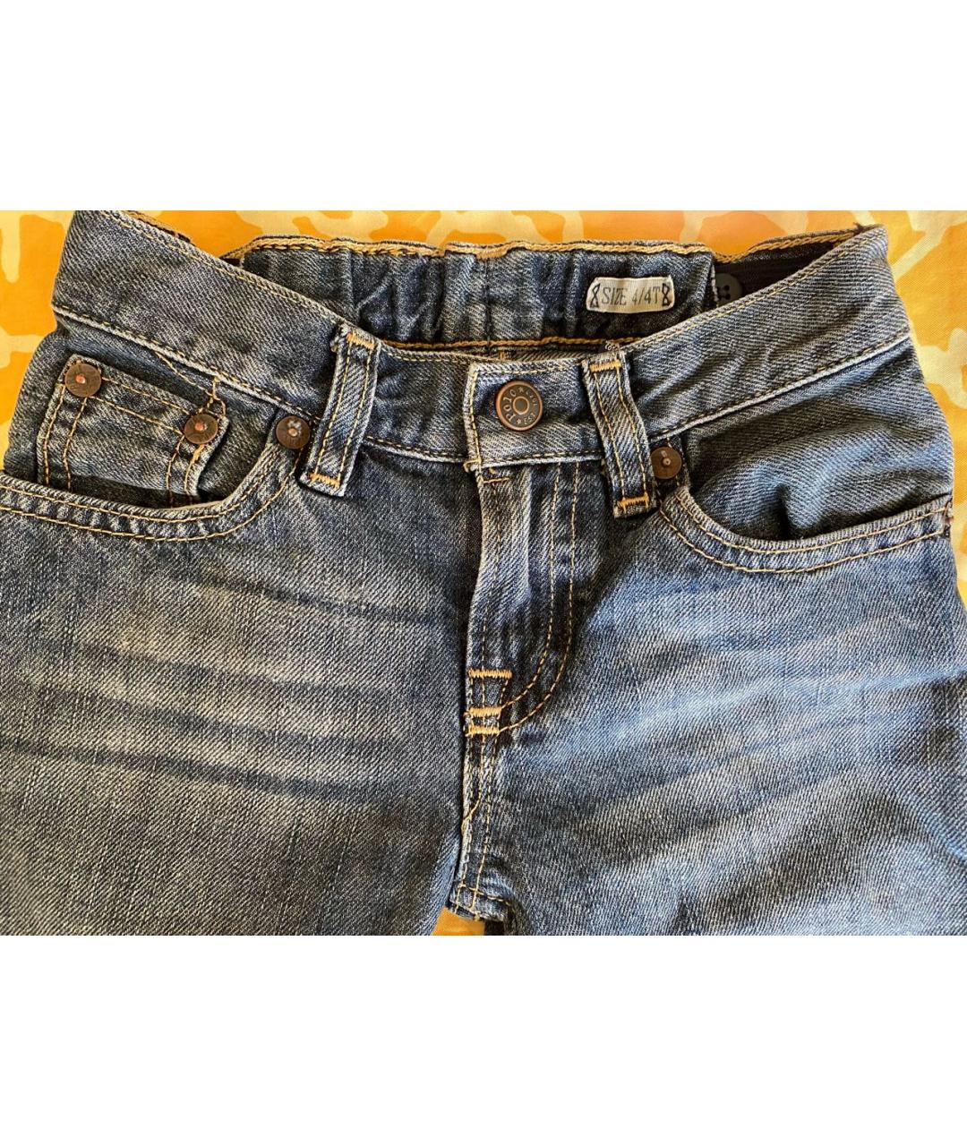 POLO RALPH LAUREN Синие деним детские джинсы, фото 3