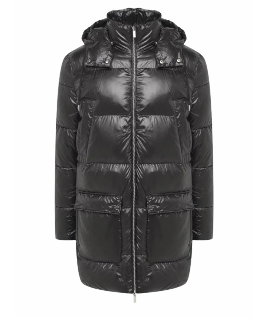 KARL LAGERFELD Черный полиэстеровый пуховик, фото 1