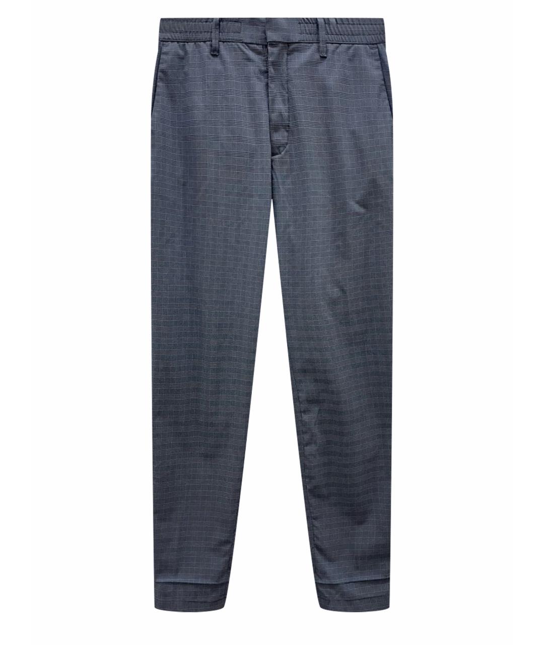 PIERRE CARDIN Синие полиэстеровые классические брюки, фото 1
