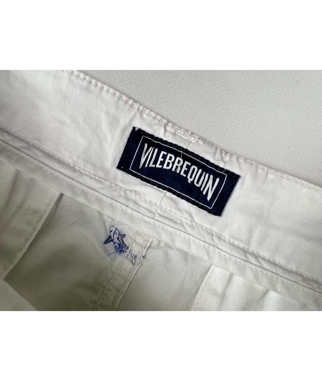 VILEBREQUIN Белые хлопковые шорты, фото 5