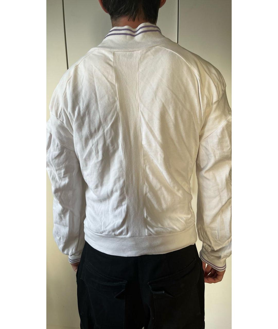 VIVIENNE WESTWOOD Белая хлопковая спортивная куртка, фото 2