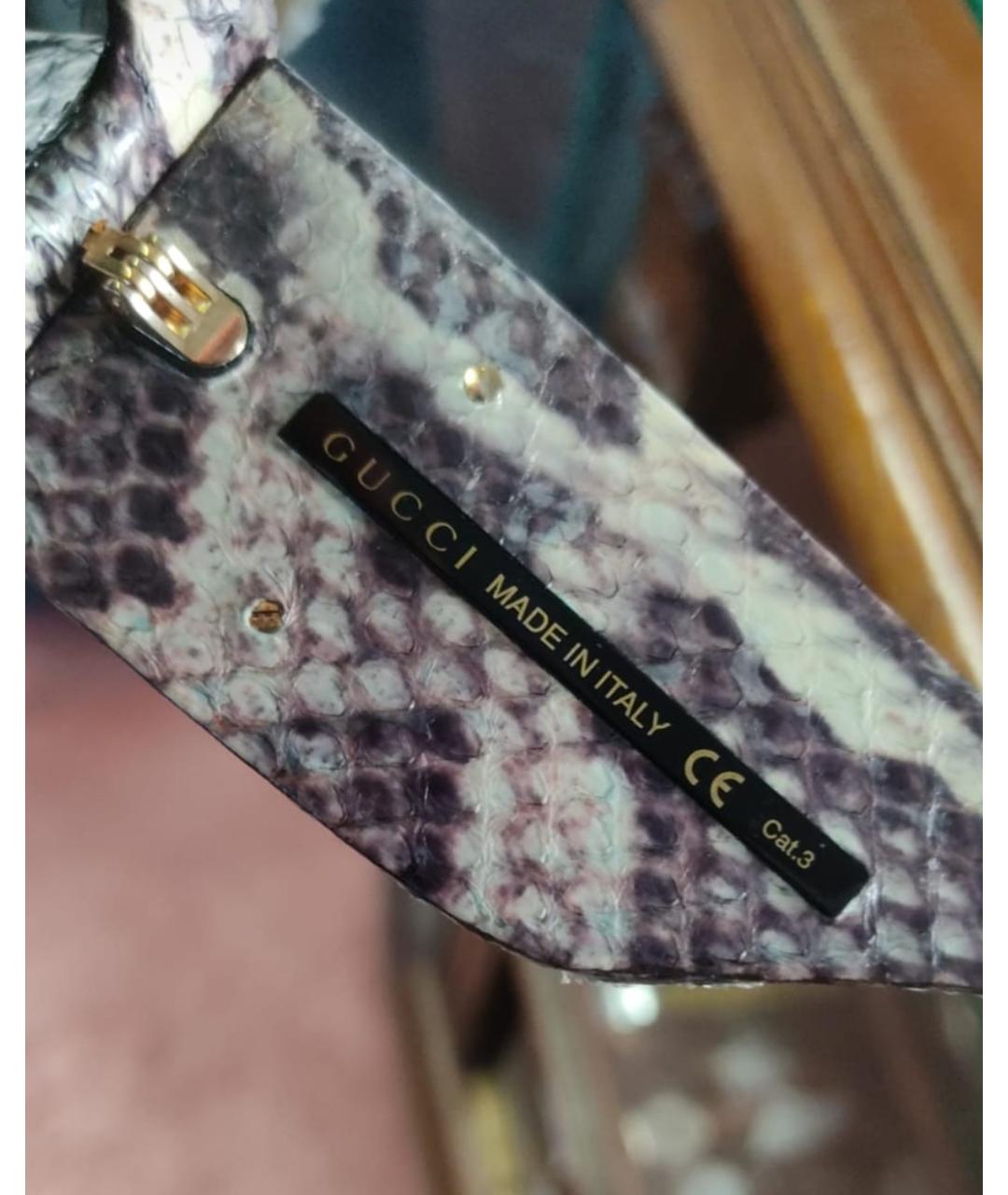 GUCCI Серые солнцезащитные очки, фото 4