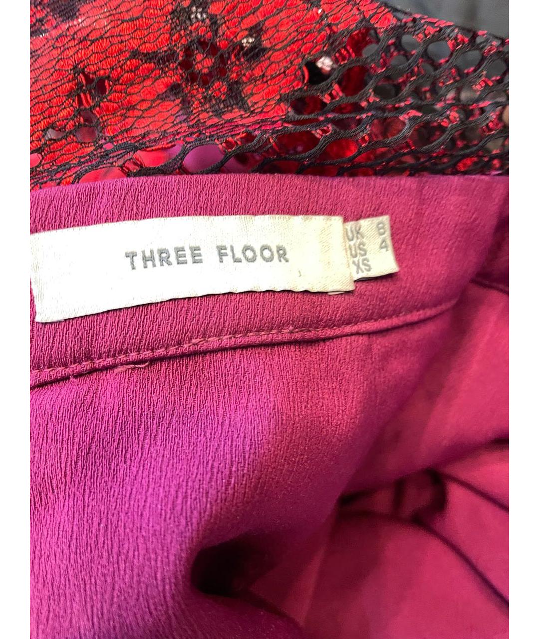 THREE FLOOR Розовое коктейльное платье, фото 3