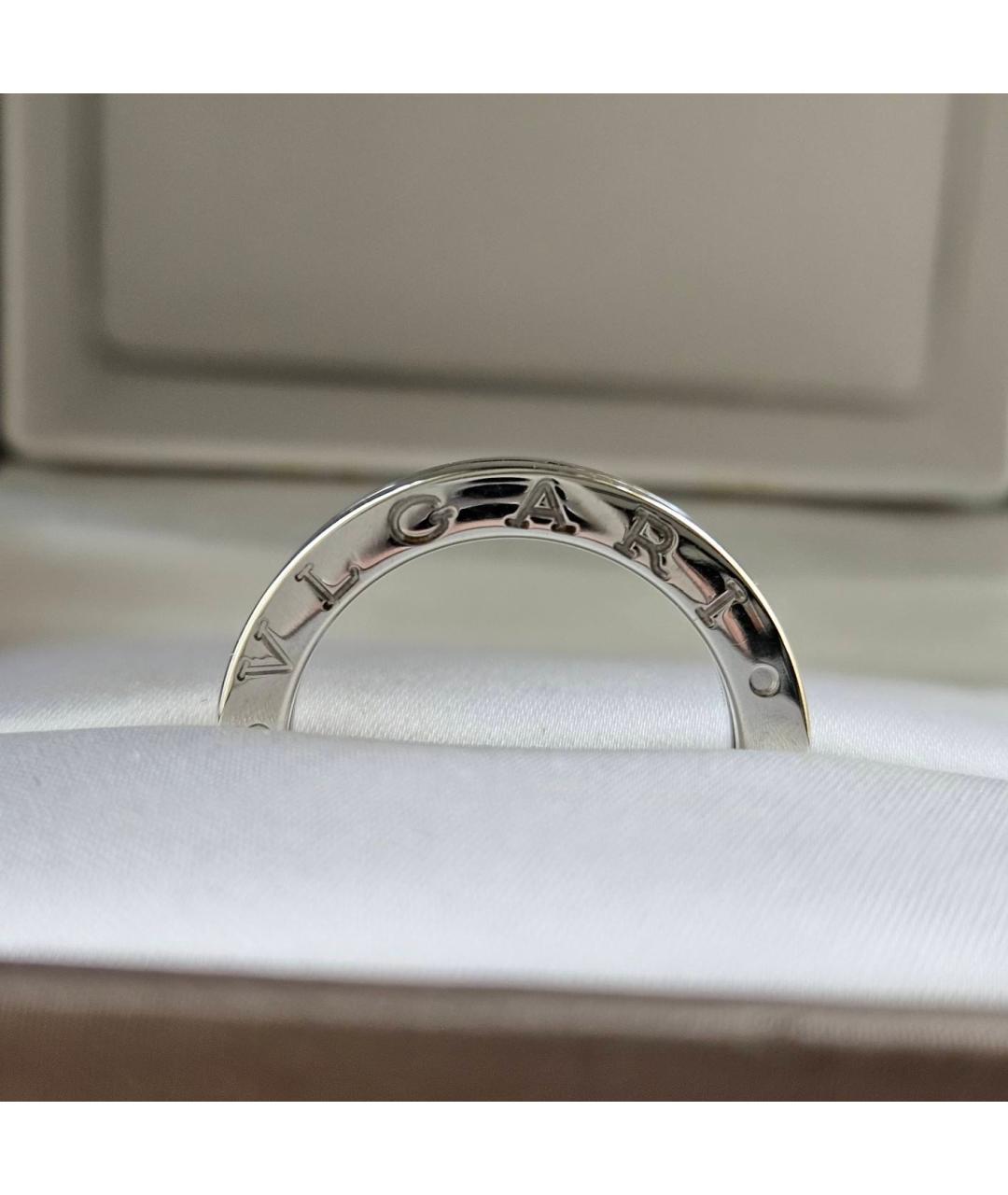 BVLGARI Белое кольцо из белого золота, фото 5