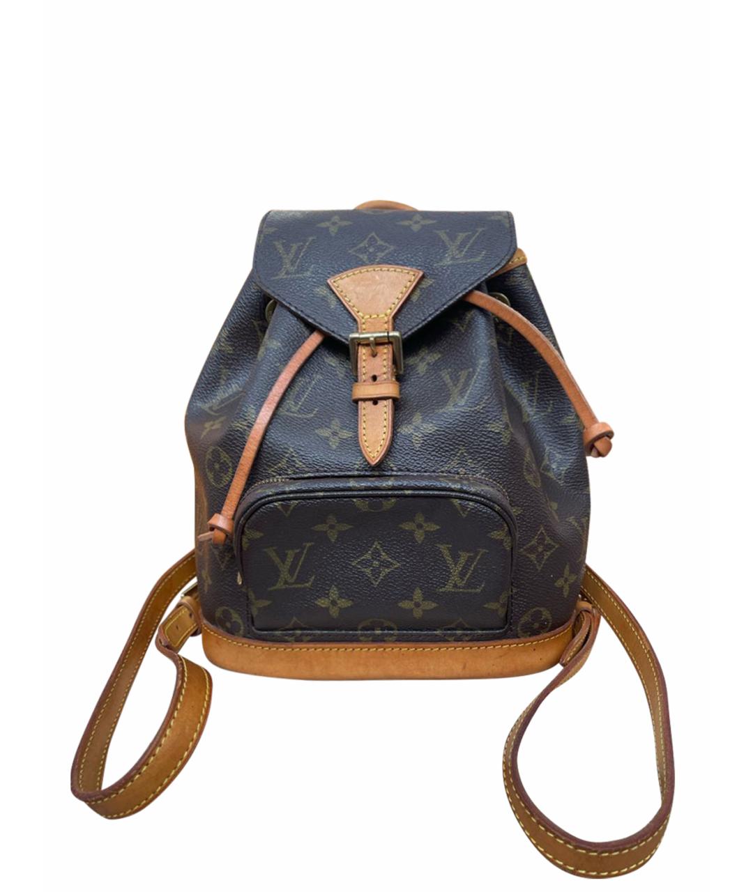 LOUIS VUITTON Коричневый рюкзак, фото 1