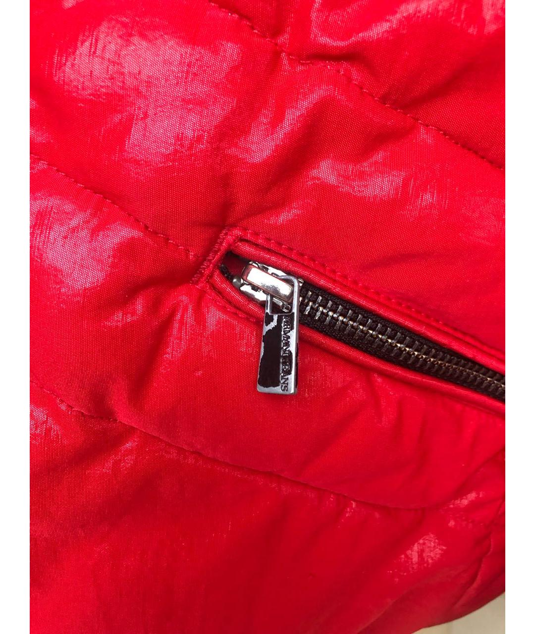 ARMANI JEANS Красная куртка, фото 8