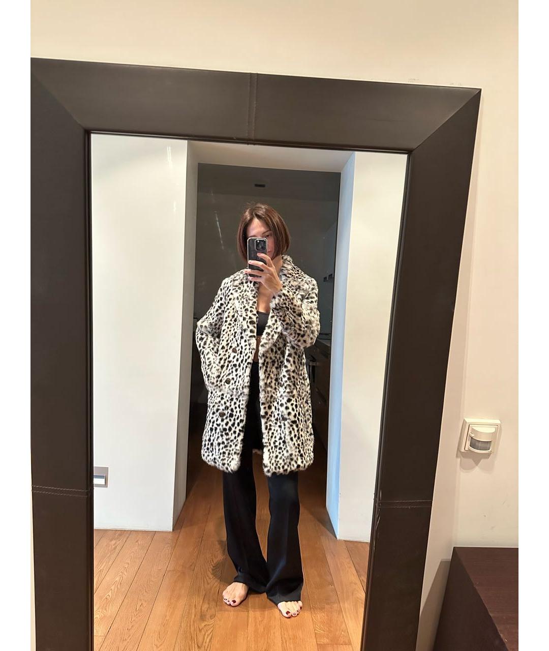 MAJE Мульти меховая шуба, фото 6