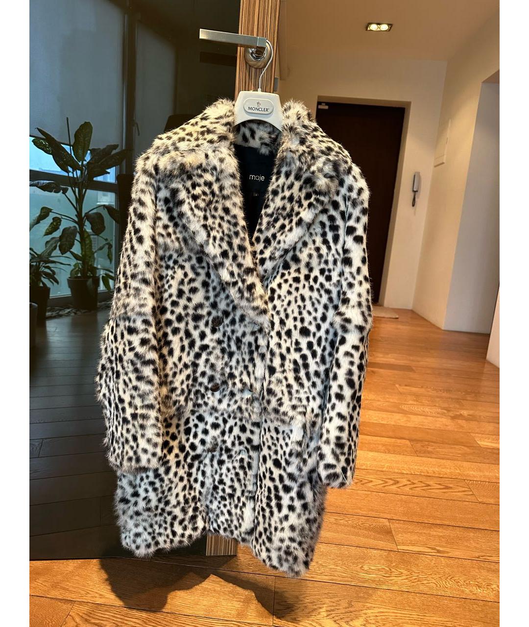 MAJE Мульти меховая шуба, фото 8