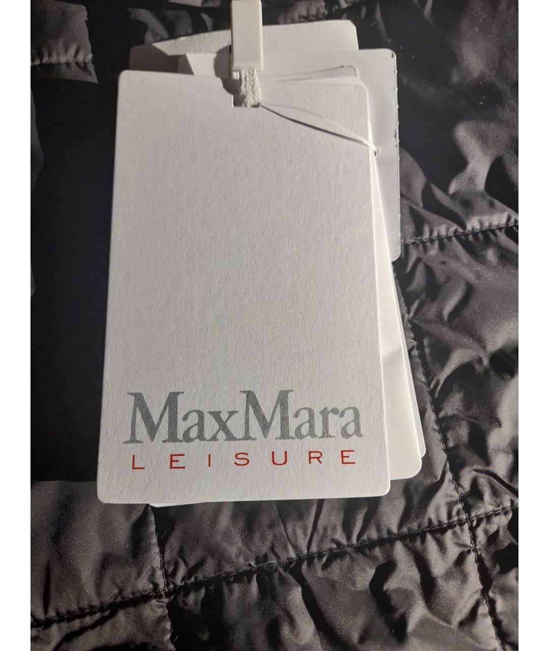 MAX MARA Черный жилет, фото 5