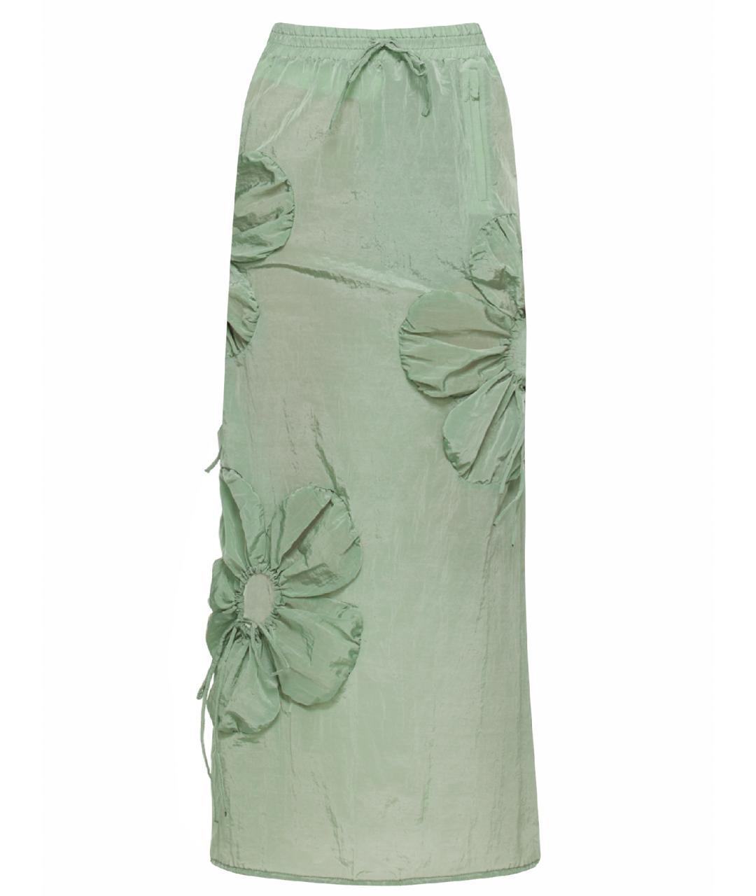J.KIM Салатовая юбка миди, фото 1