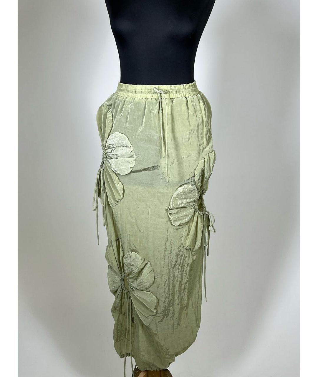 J.KIM Салатовая юбка миди, фото 6
