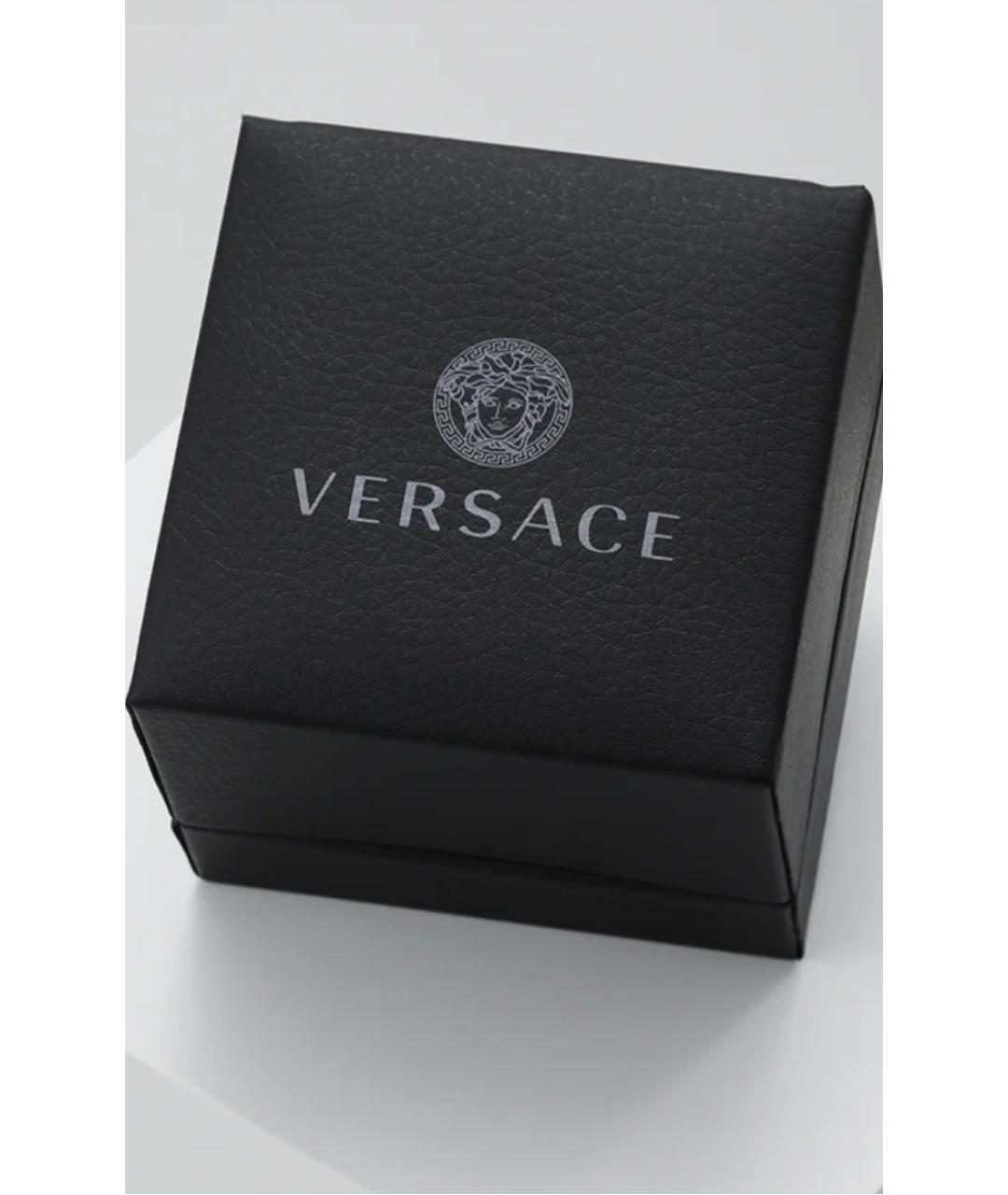 VERSACE Черный кулон из желтого золота, фото 6