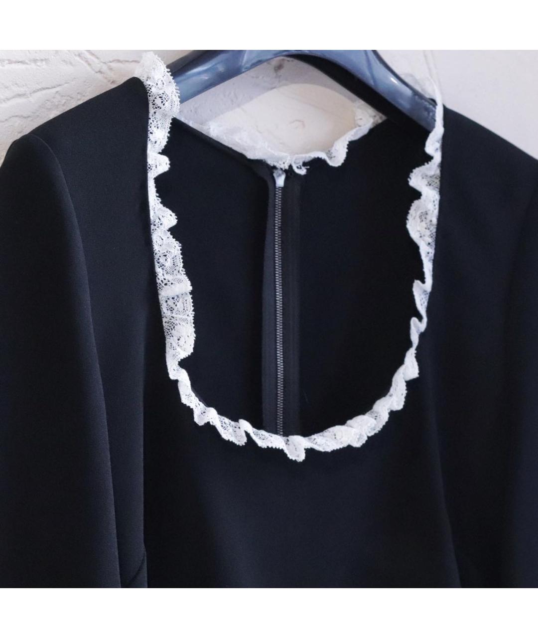 DOLCE&GABBANA Черная вискозная блузы, фото 4