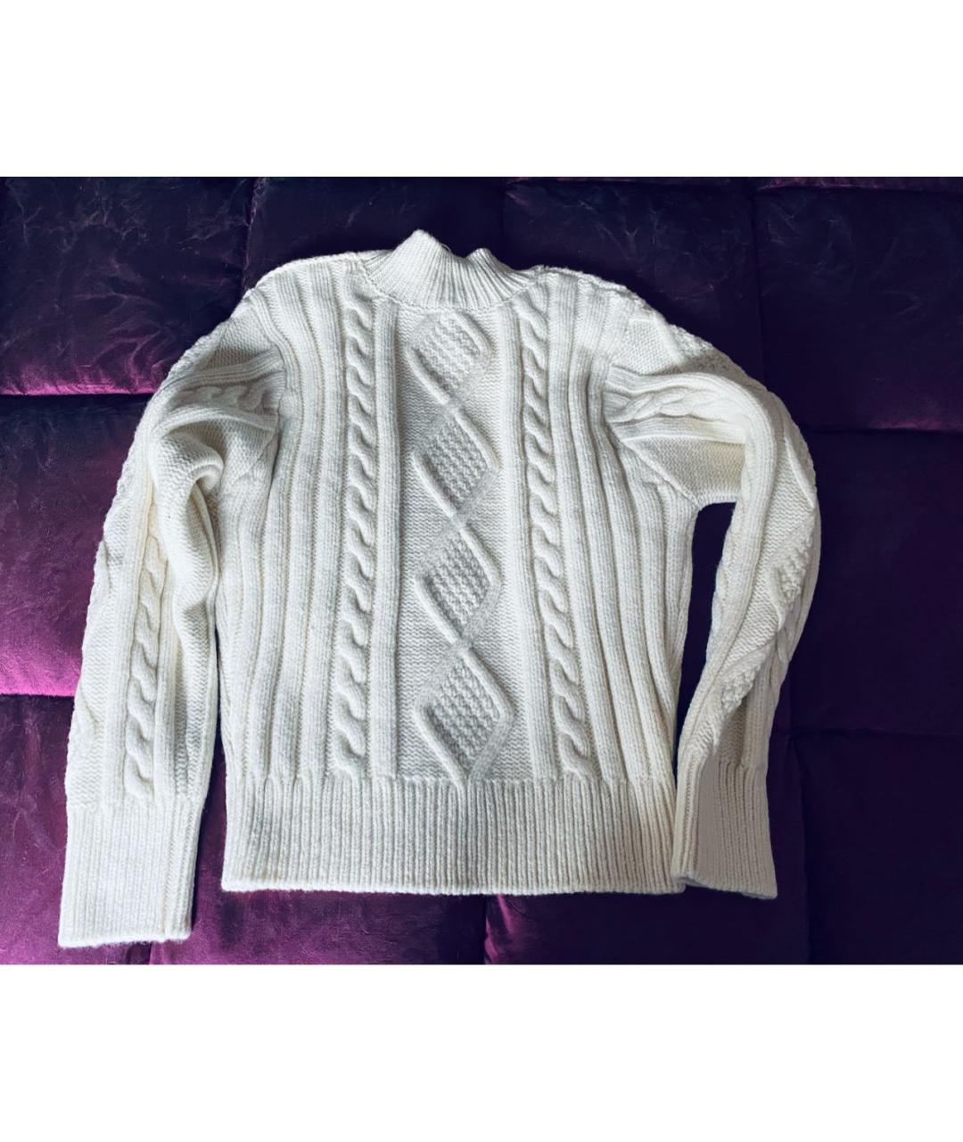 SANDRO Белый джемпер / свитер, фото 3