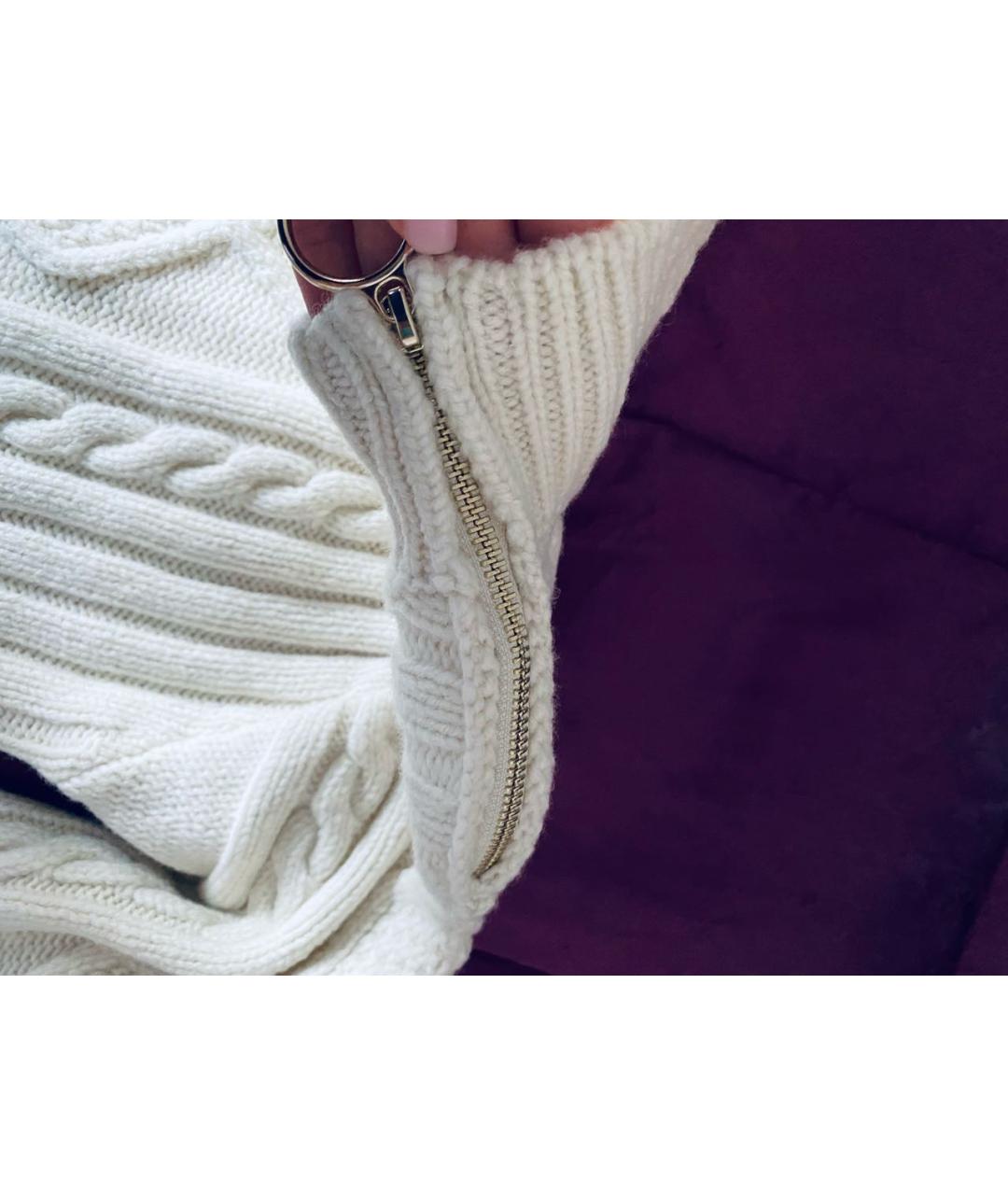SANDRO Белый джемпер / свитер, фото 5