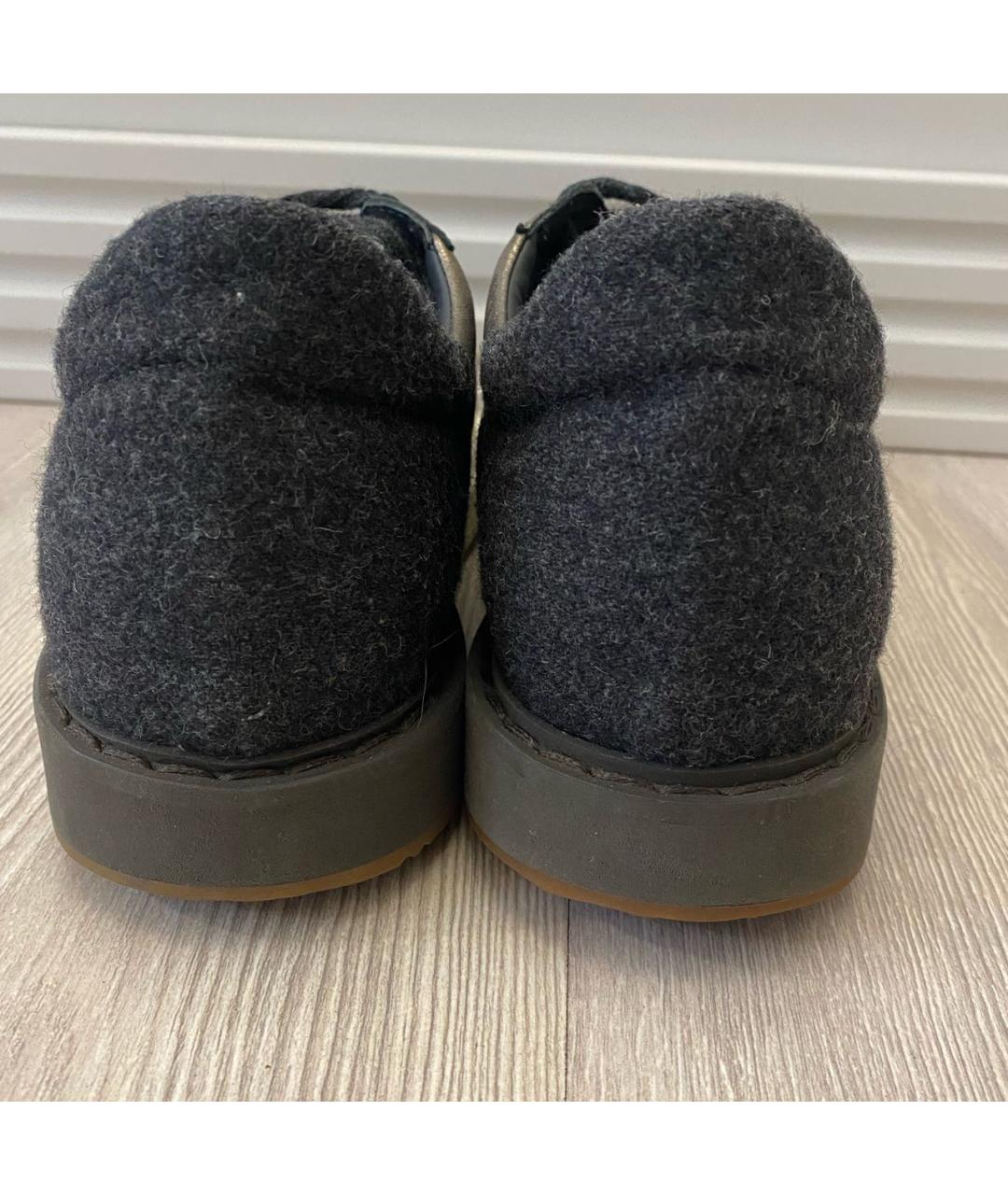 BRUNELLO CUCINELLI Кожаные кеды, фото 4