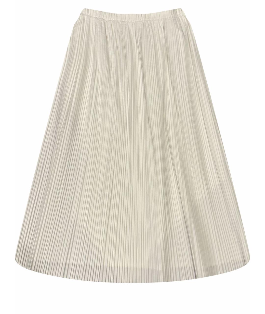 COS Белая полиэстеровая юбка макси, фото 1