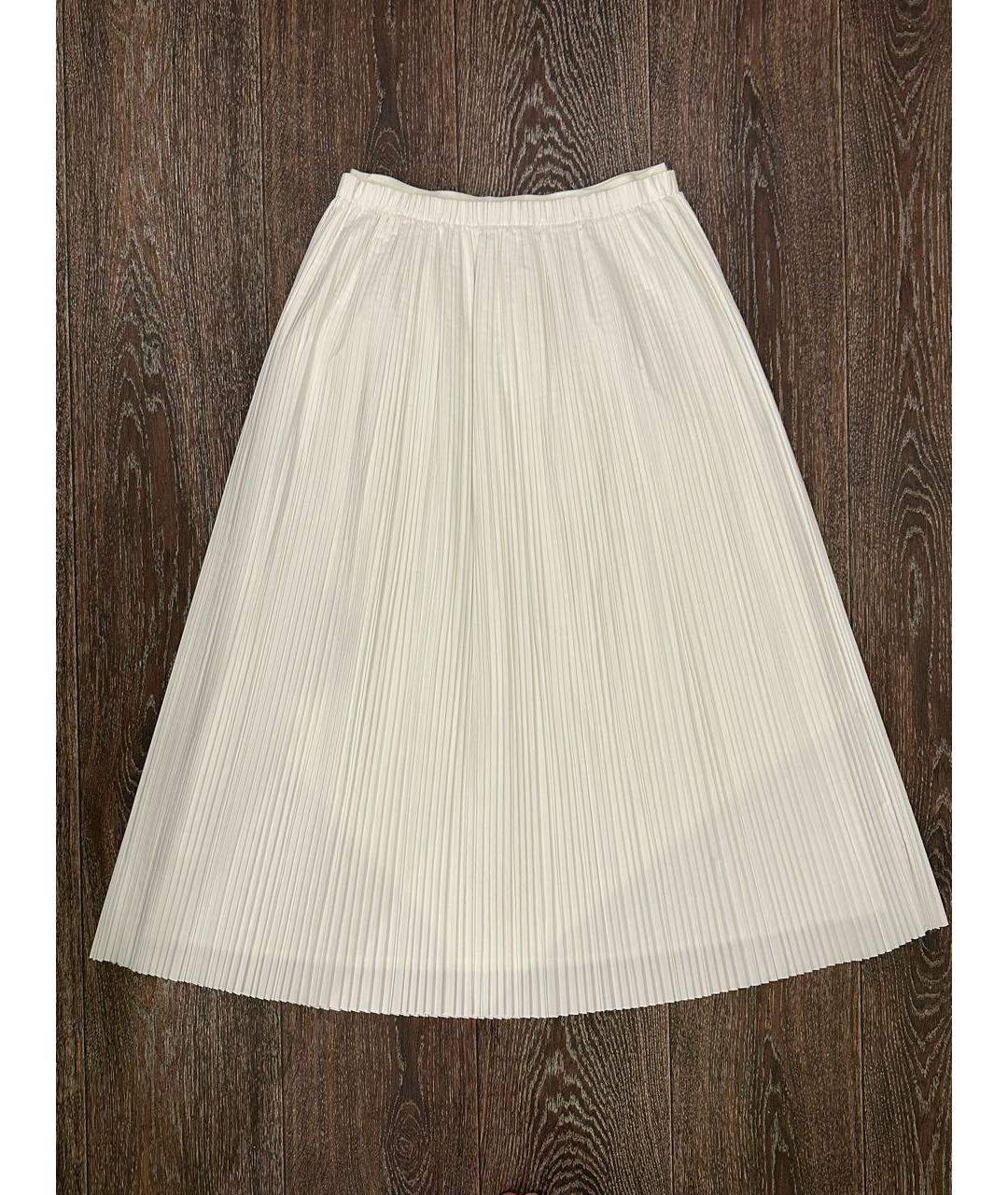 COS Белая полиэстеровая юбка макси, фото 2