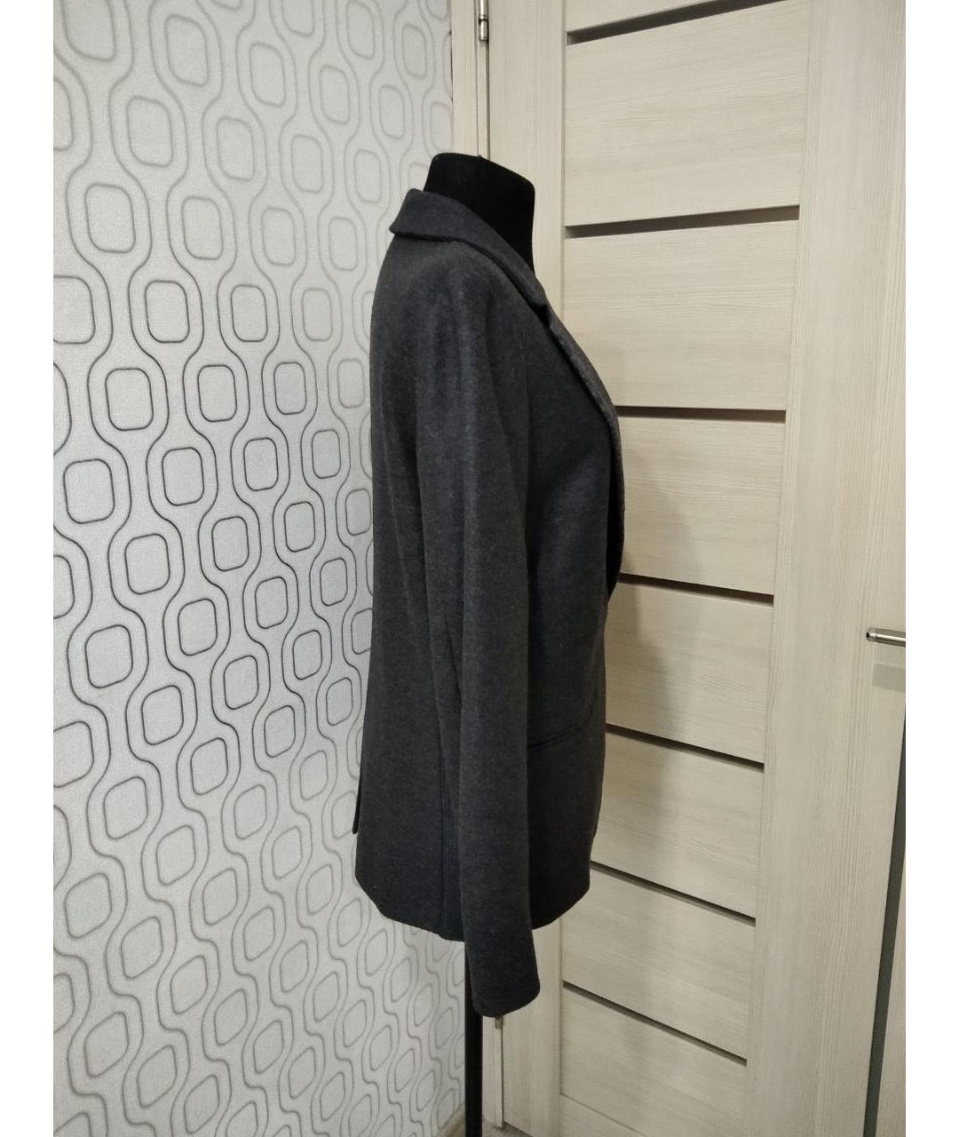 Falconeri Серый шерстяной жакет/пиджак, фото 4