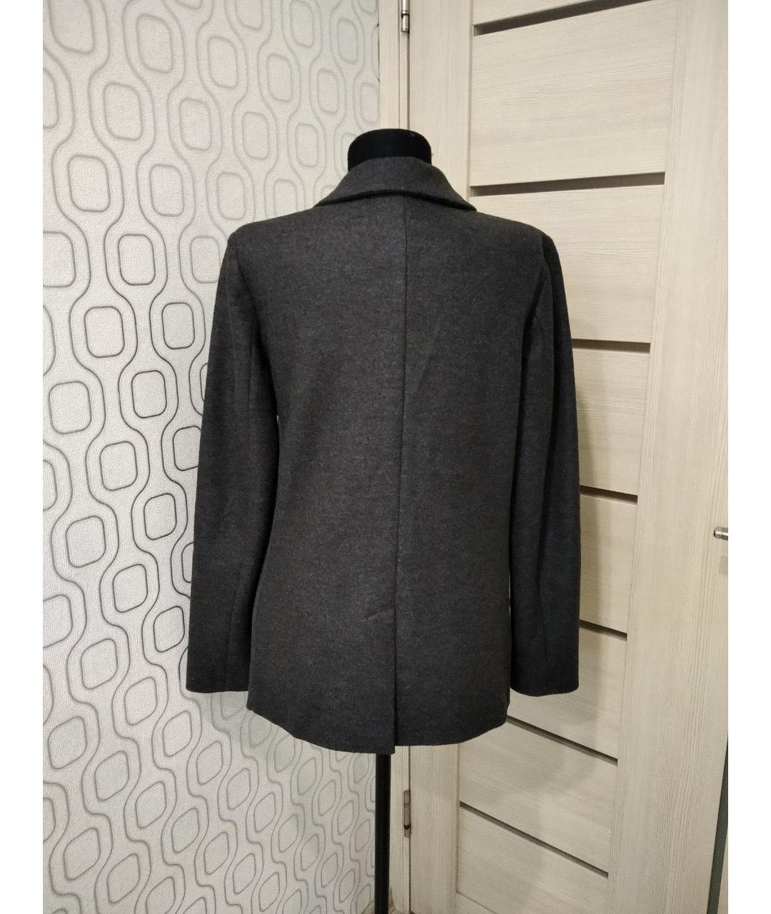 Falconeri Серый шерстяной жакет/пиджак, фото 2