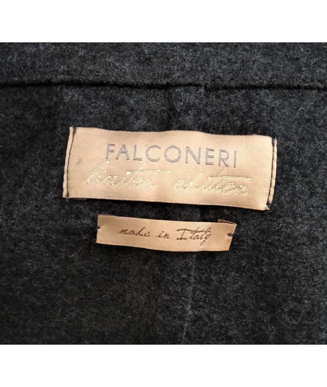 Falconeri Серый шерстяной жакет/пиджак, фото 3
