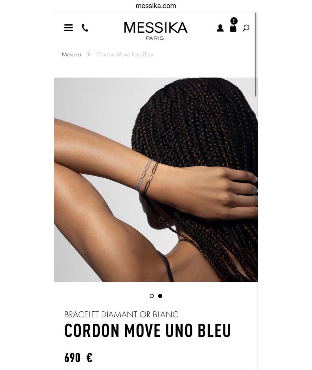 MESSIKA Белый браслет из белого золота, фото 8