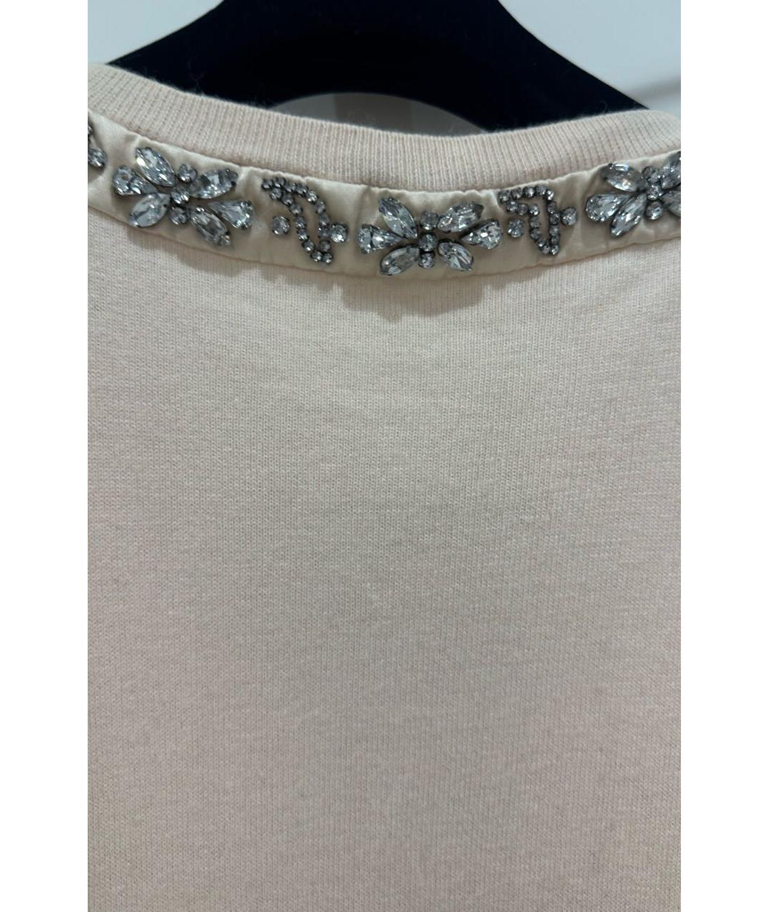 MOSCHINO Розовый хлопковый джемпер / свитер, фото 6