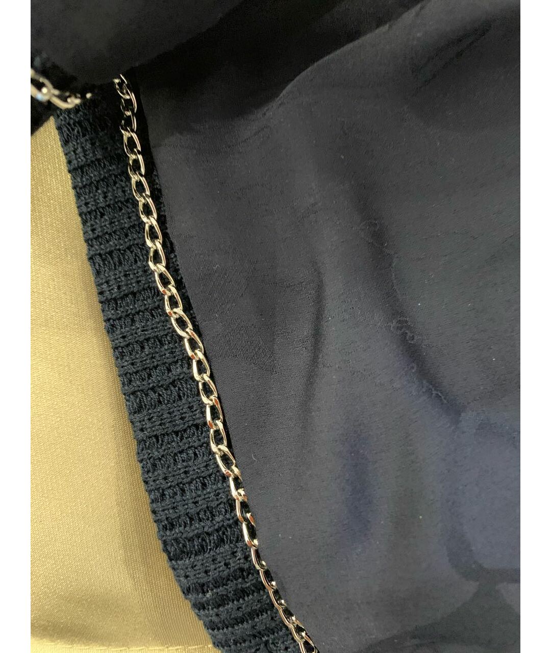 CHANEL PRE-OWNED Темно-синий хлопковый жакет/пиджак, фото 4