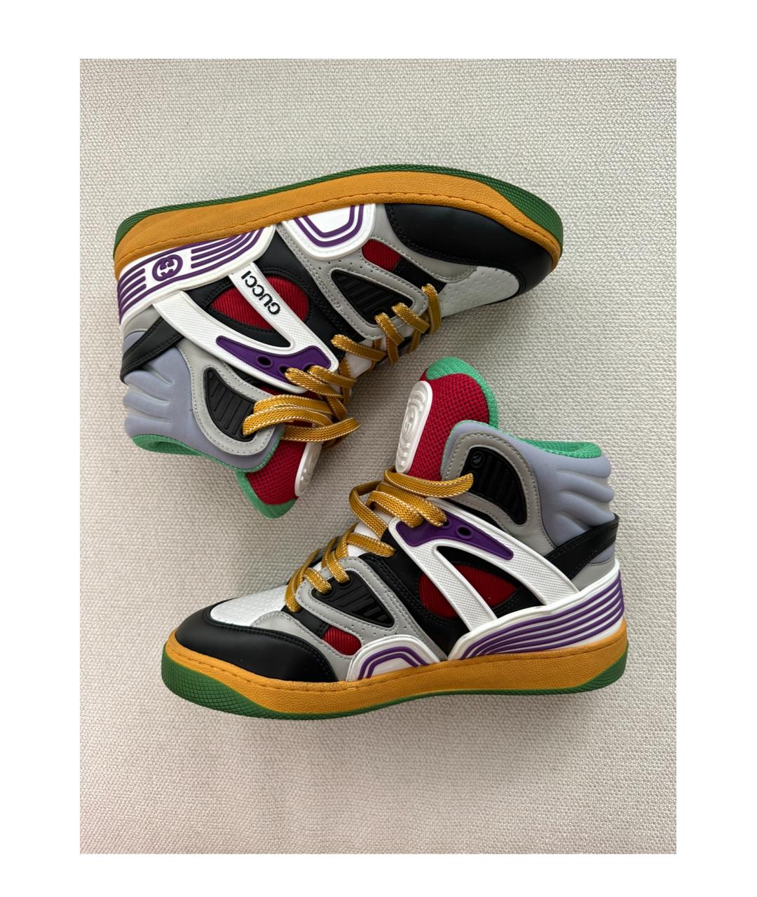 GUCCI Кроссовки из искусственной кожи, фото 6