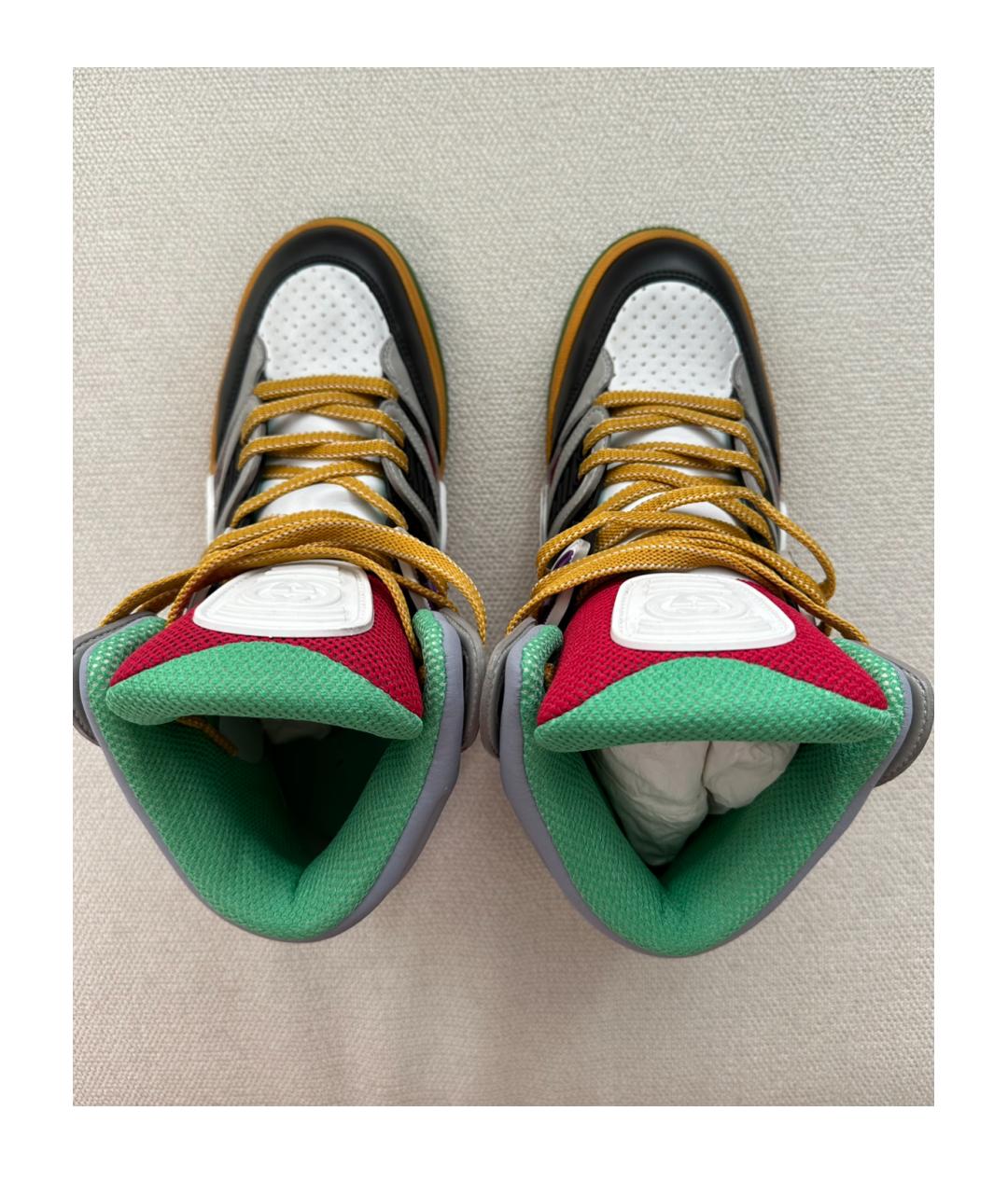 GUCCI Кроссовки из искусственной кожи, фото 7