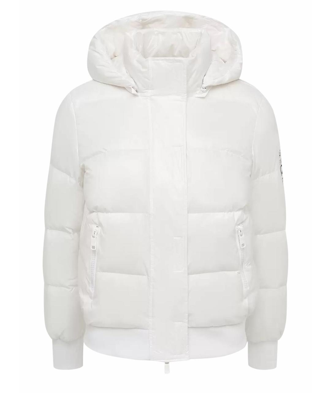ARMANI EXCHANGE Белый полиэстеровый пуховик, фото 1
