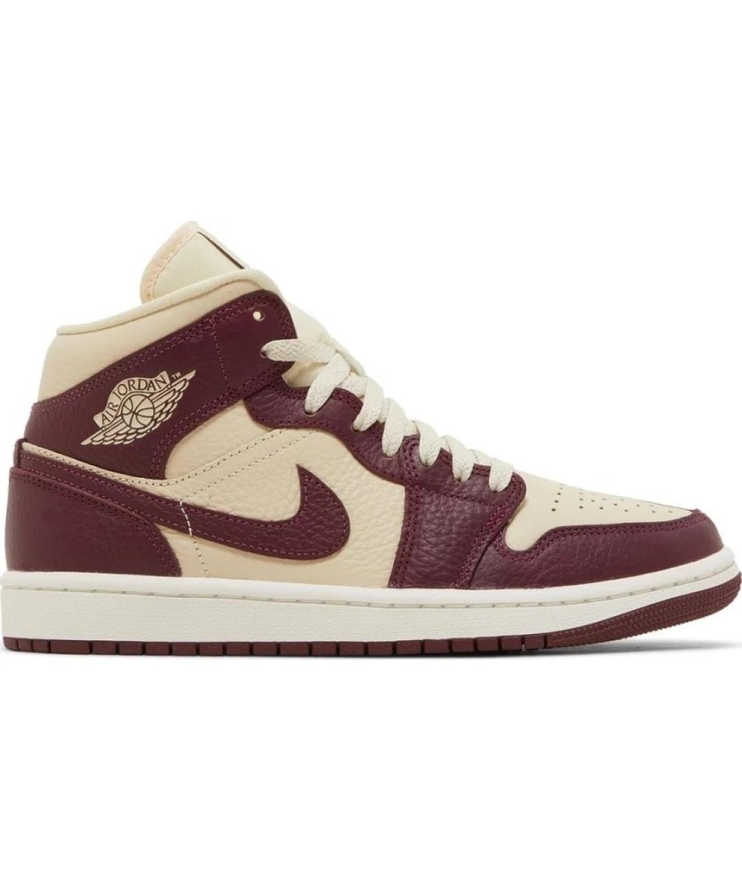 Jordan 1 mid maroon online