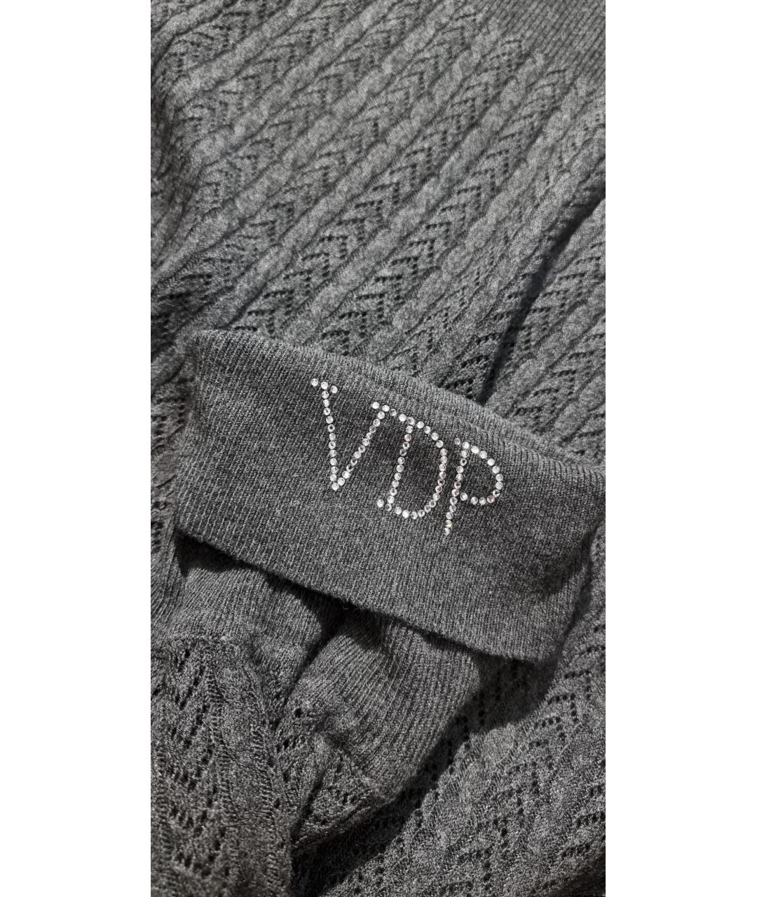 VDP Серый шерстяной джемпер / свитер, фото 3