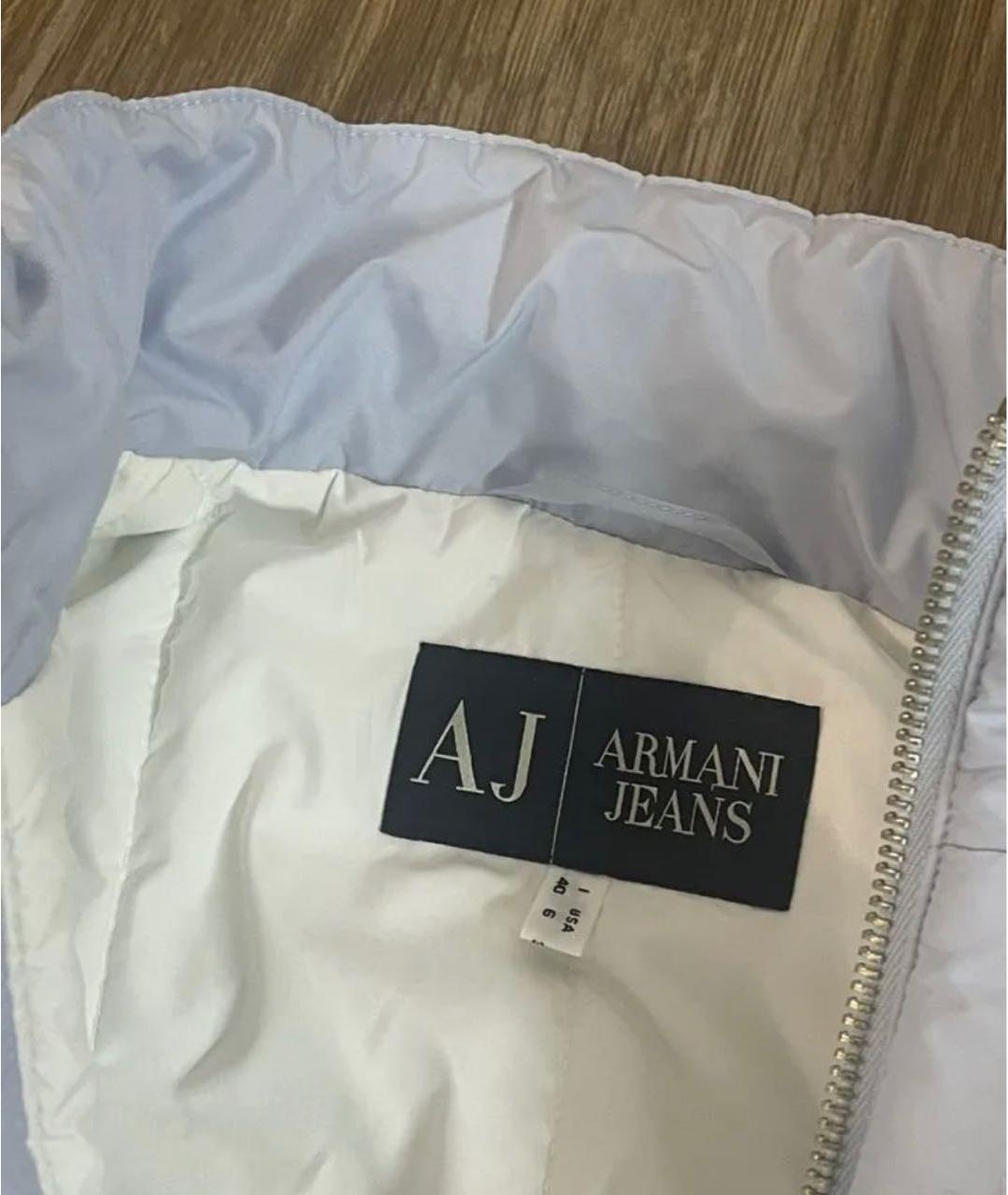 ARMANI JEANS Голубая куртка, фото 3