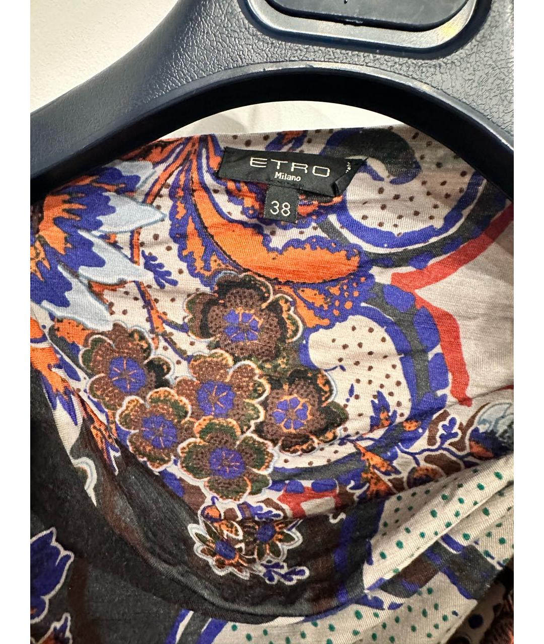 ETRO Мульти коктейльное платье, фото 3