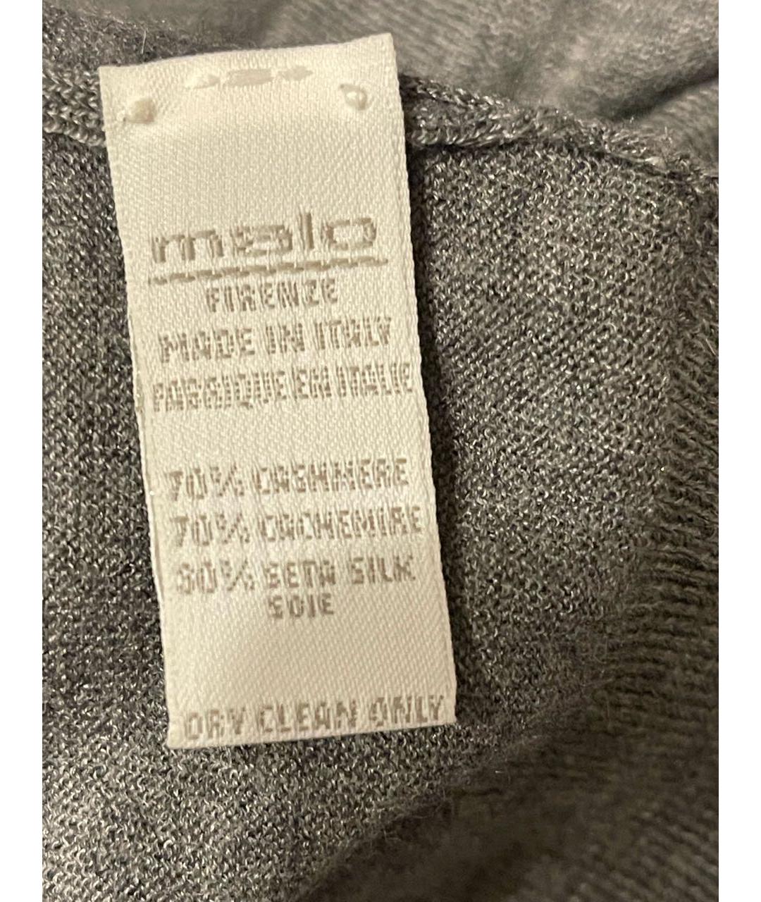 MALO Антрацитовый кашемировый джемпер / свитер, фото 6