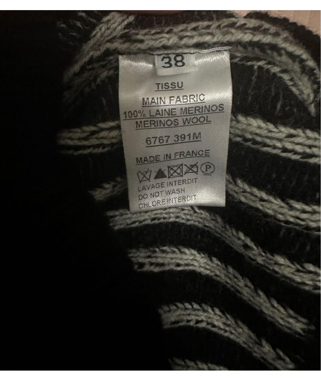 BALMAIN Серый шерстяной джемпер / свитер, фото 6