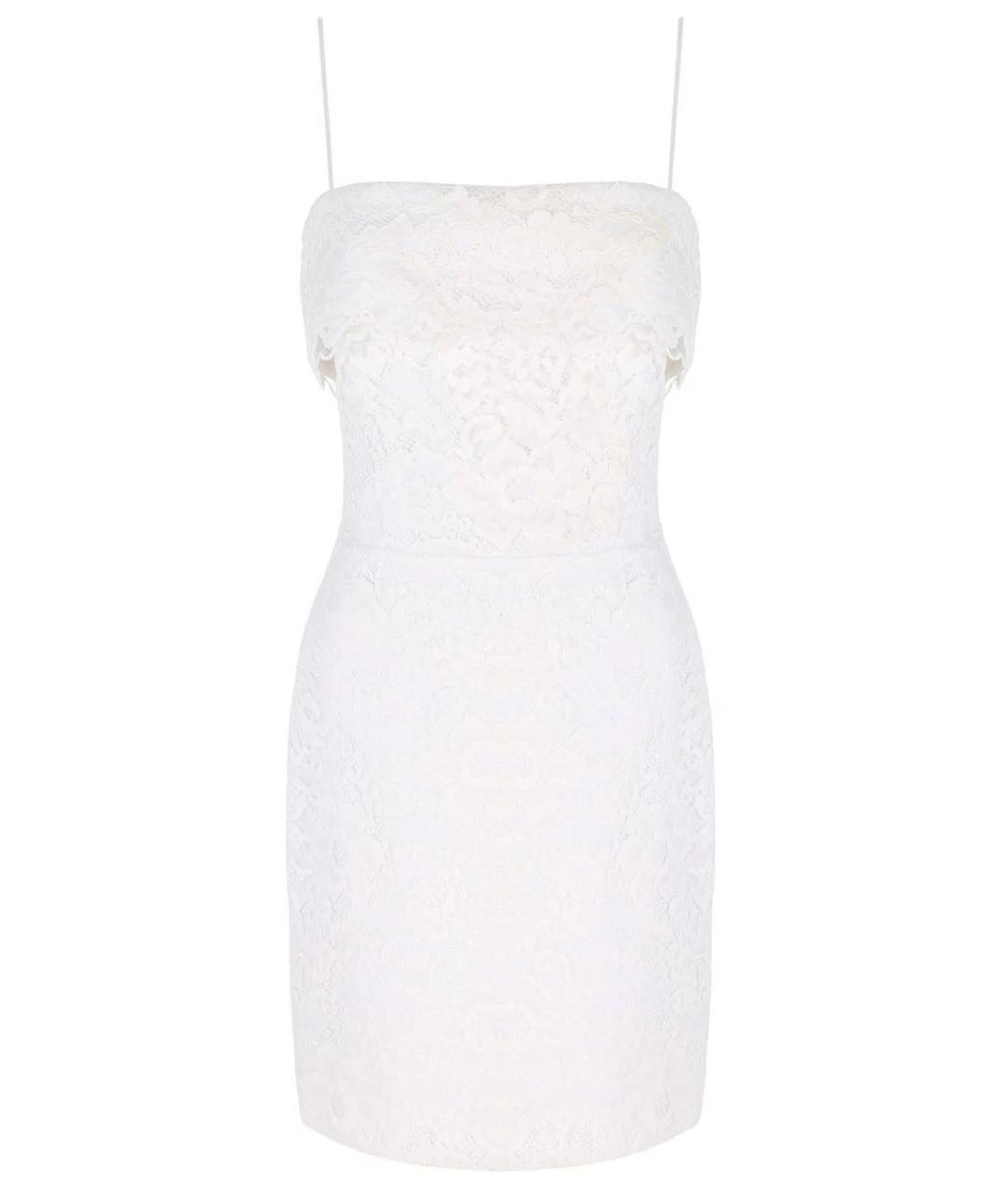 RASARIO Белое кружевное коктейльное платье, фото 8