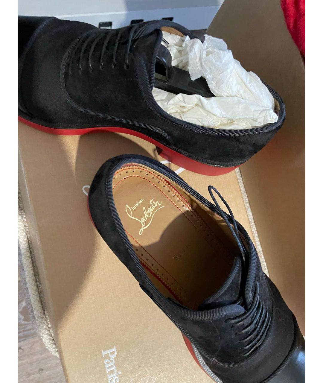 Christian louboutin black shoes best sale