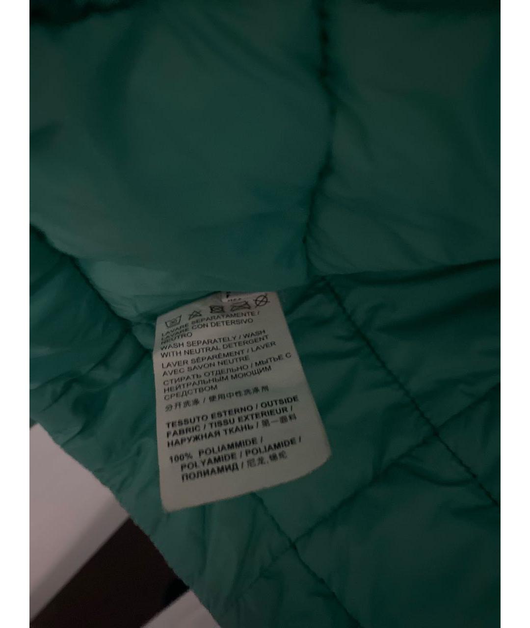 PINKO Зеленая полиамидовая куртка, фото 6