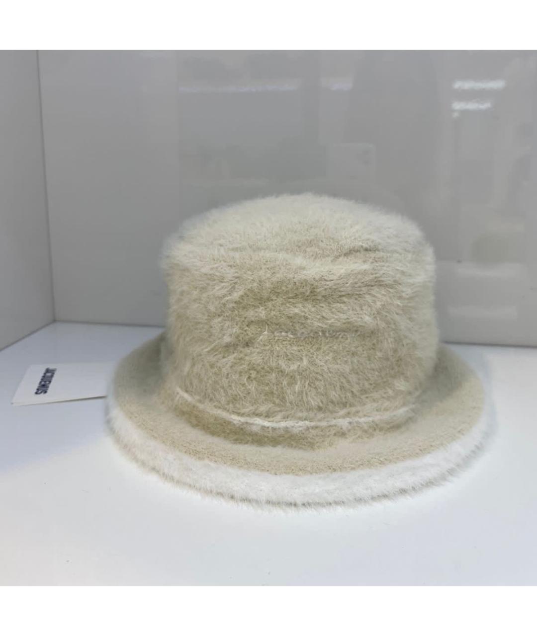 JACQUEMUS Бежевая панама, фото 3