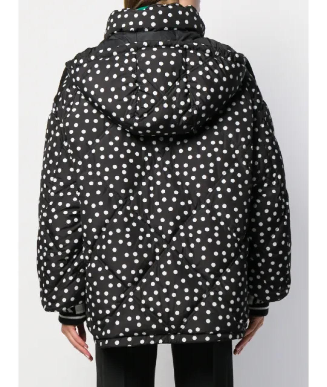 DOLCE&GABBANA Черный полиэстеровый пуховик, фото 8