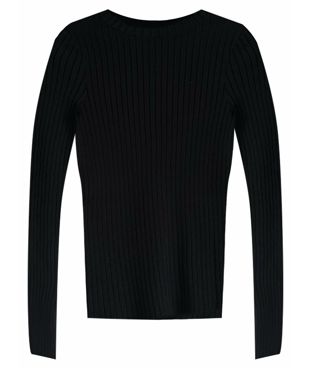 NANUSHKA Черный полиамидовый джемпер / свитер, фото 1